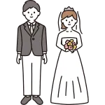 Bride And Groom SVG Icon